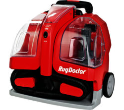RUG DOCTOR  93306 Portable Spot Cylinder Carpet Cleaner - Red